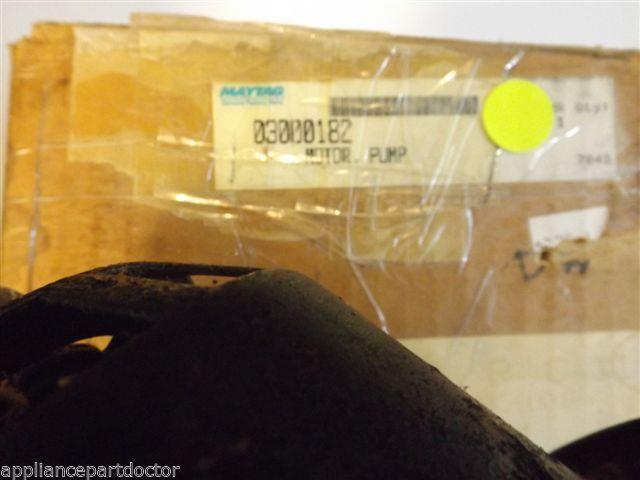 Maytag GE Dishwasher 03000182 Motor NEW IN BOX Maytag GE Dishwasher 03000182 Motor NEW IN BOX